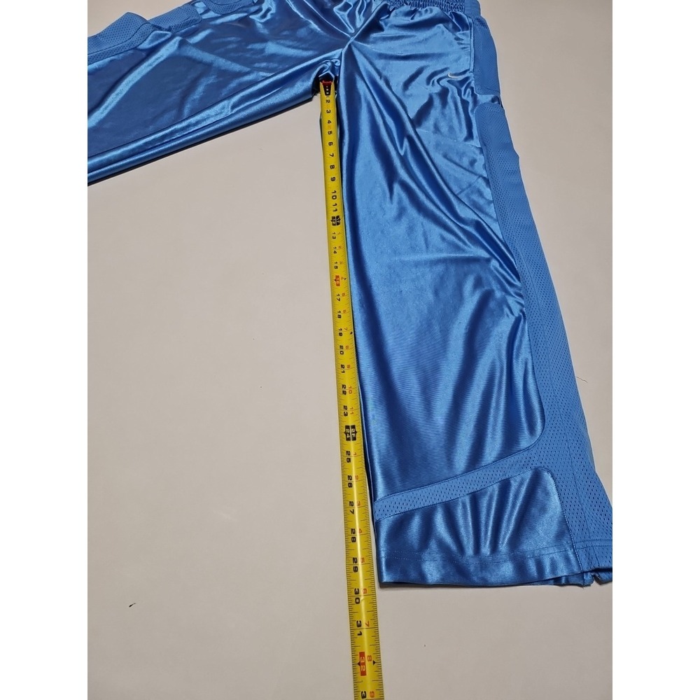 Nike Dri Fit Athletic Pants Mens XL Blue Track Training Zip Hem - Picture 7 of 8